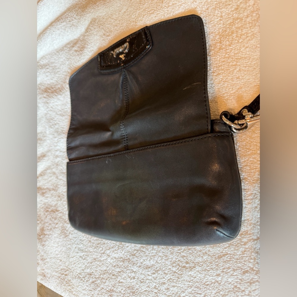 Coach Black Wristlet Clutch - Picture 3 of 5